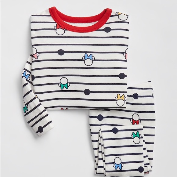 baby gap mickey mouse pajamas